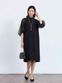FENNEL/フェンネル FENNEL シアースリーブワンピース/507907325