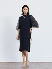 FENNEL/フェンネル FENNEL シアースリーブワンピース/507907325