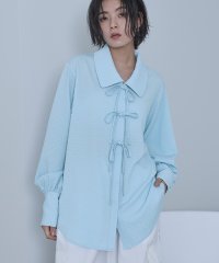 miette/ビッグカラーフロントリボンブラウス/507727807