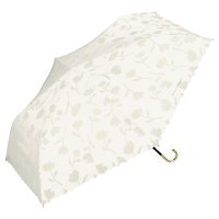Wpc．/【Wpc.公式】日傘 遮光フラワーシャドウ ミニ 55cm 大きい 完全遮光 遮熱 晴雨兼用 折りたたみ/507876847