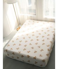 gelato pique Sleep/【Sleep】ベア柄BOXシーツ（シングル）/507895387