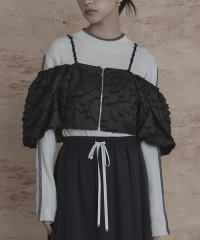 miette/フリンジジャガードオフショルビスチェ/507908456