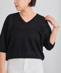 ur's/シアーVネックオーバーサイズニット/507908471