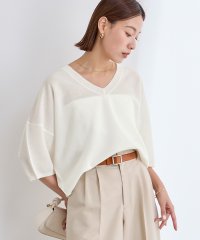 ur's/シアーVネックオーバーサイズニット/507908471