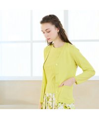 Liliane Burty ECLAT/【アンサンブル対応/S・Mサイズ】ウォッシャブル18GGVネックカーディガン/507908837