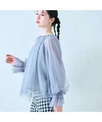 Audie a Muses/チュールレイヤードブラウス/ 2WAY/507908839