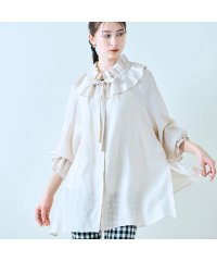 Audie a Muses/微光沢オーバーブラウス/507908841