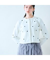 Audie a Muses/ハート刺繍カーディガン/507908846