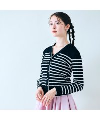 Audie a Muses/マリンボーダーカーディガン/507908847