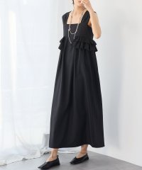 ELFRANK/エルフランク ELFRANK オフショルダーヨークフリルAラインワンピース【洗える】/507908935