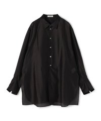 MACPHEE/シースルーローンボザムチュニックシャツ/507909198