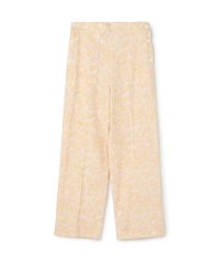 BACCA/レーヨンコットン ネッププリントパンツ/507909211
