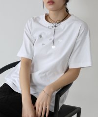 J by blue/ジェーバイブルー J by blue ハート箔プリントTシャツ/507909265