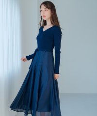 MISCH MASCH/ミッシュマッシュ MISCH MASCH 2025春夏新作 カシュクールドッキングワンピース/MM517406/507909367