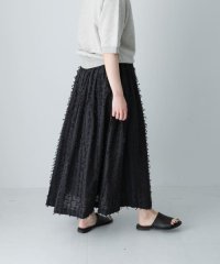 KAGURE/フリンジカットジャガードスカート/507909432