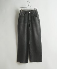 RATTLE TRAP/【WEB限定/12oz デニム】ウエストシャーリング ５ポケット ワイドストレートパンツ/507909457