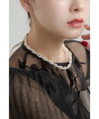 niana/ニアナ niana ツイストパールネックレス ショート 結婚式 二次会 成人式 同窓会 お呼ばれ オケージョン フォーマル/507909528