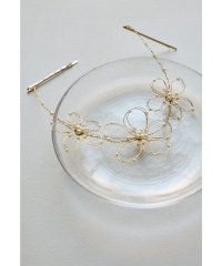 niana/ニアナ niana メタルフラワーヘッドドレス 結婚式 二次会 同窓会 お呼ばれ オケージョン ウェディング ヘアアクセサリー ヘアピン お花 パール/507909535