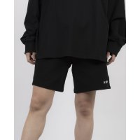 NERDY/ノルディ NERDY ESSENTIAL SWEAT HALF PANTS 　エッセンシャルスウェットハーフパンツ（メランジグレー）/507910003