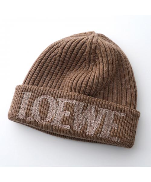 ロエベ LOEWE LOEWE ニット帽 F540257X23 ロゴ刺繍 ニット ロエベ LOEWE LOEWE ニット帽 F540257X23 ロゴ刺繍 ニット
