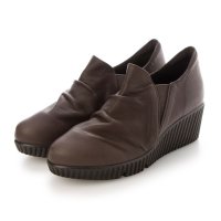 Espresso/エスプレッソ Espresso 柔らかレザー 楽ちんふかふかウェッジコンフォートパンプス/507245910