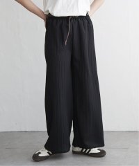 VENCE　EXCHANGE/楊柳ストライプベルト付きパンツ/507829986