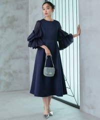 RUIRUE BOUTIQUE/ルイルエブティック RUIRUE BOUTIQUE ボリュームブラウジングスリーブ＆フレアワンピースドレス/507887082