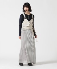 RoyalFlash/AULA AILA/アウラアイラ/DENIM COMBINATION JUMPER SKIRT/507897028
