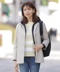 J.PRESS LADIES/【撥水・WEB限定カラーあり】コットンポリエステル ツイル ショート コート/507911304