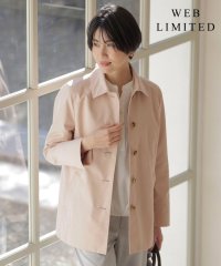 J.PRESS LADIES/【撥水・WEB限定カラーあり】コットンポリエステル ツイル ショート コート/507911304