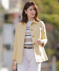 J.PRESS LADIES/【撥水・WEB限定カラーあり】コットンポリエステル ツイル ショート コート/507911304
