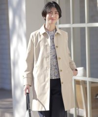 J.PRESS LADIES（LARGE SIZE）/【撥水・WEB限定カラーあり】コットンポリエステル ツイル ロング コート/507911305