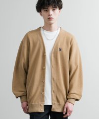 Rocky Monroe/ロッキーモンロー Rocky Monroe ニットカーディガン 長袖 メンズ レディース ライトアウター セーター ロゴ刺繍 ワンポイント オーバーサイズ U./507911332
