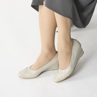 D’ICI/モード エ ジャコモ ディッシィ MODE ET JACOMO D'ICI スクエアトゥウエッジパンプス/507911864
