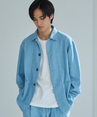 THE SHOP TK/綿麻デニムカバーオール　セットアップ可/507912558