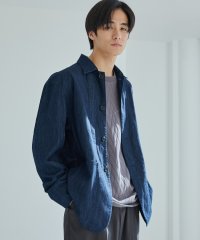 THE SHOP TK/綿麻デニムカバーオール　セットアップ可/507912558