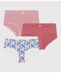 PETIT BATEAU/ハイウェストショーツ３枚組/507912747