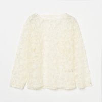 HELIOPOLE/FLORAL PATTERN SHEER BLOUSE/507912791