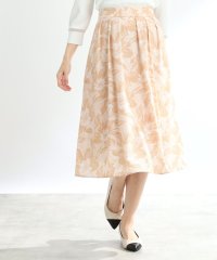 Reflect/【春SALE／マシンウォッシュ可】デニムフラワーフレアスカート/507912966