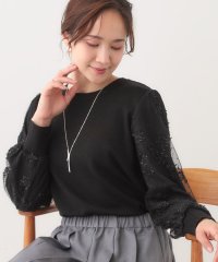 SHOO・LA・RUE　DRESKIP/シューラルー／ドレスキップ SHOO・LA・RUE/DRESKIP 袖刺繍レース切り替えニット/507912974