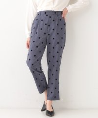 SHOO・LA・RUE　DRESKIP/シューラルー／ドレスキップ SHOO・LA・RUE/DRESKIP フロッキードット デニム調テーパードパンツ/507912976