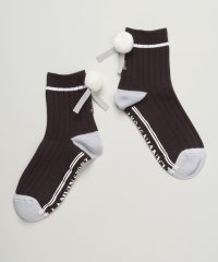 LANVIN SPORT/ボンボン付きレギュラー丈ソックス【抗菌防臭】【返品不可商品】/507913161