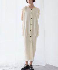 ELFRANK/エルフランク ELFRANK ノースリーブロングニットカーディガン/507913378