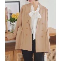KOBE LETTUCE/コウベレタス KOBE LETTUCE バルーンペプラムダブルボタンジャケット [K1355]/507913421