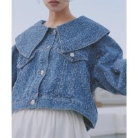 KOBE LETTUCE/コウベレタス KOBE LETTUCE ビッグカラーツイードデニムジャケット [K1360]/507913423