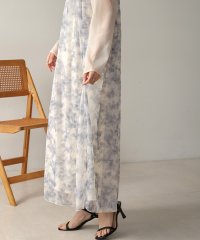 Bab/バブ Bab レイヤード風ニュアンス柄ワンピース/507913545