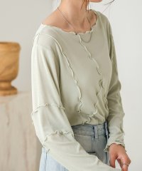 Bab/バブ Bab アシメメロウトップス/507913547