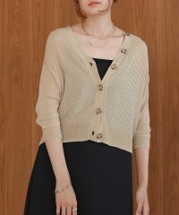 Bab/バブ Bab シャリシャリボタンカーディガン/507913549