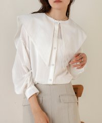 Bab/バブ Bab ビッグセーラーカラーブラウス/507913560