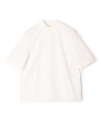 TOMORROWLAND collection/100/2コンパクトブロード ハーフスリーブタックブラウス/507913689